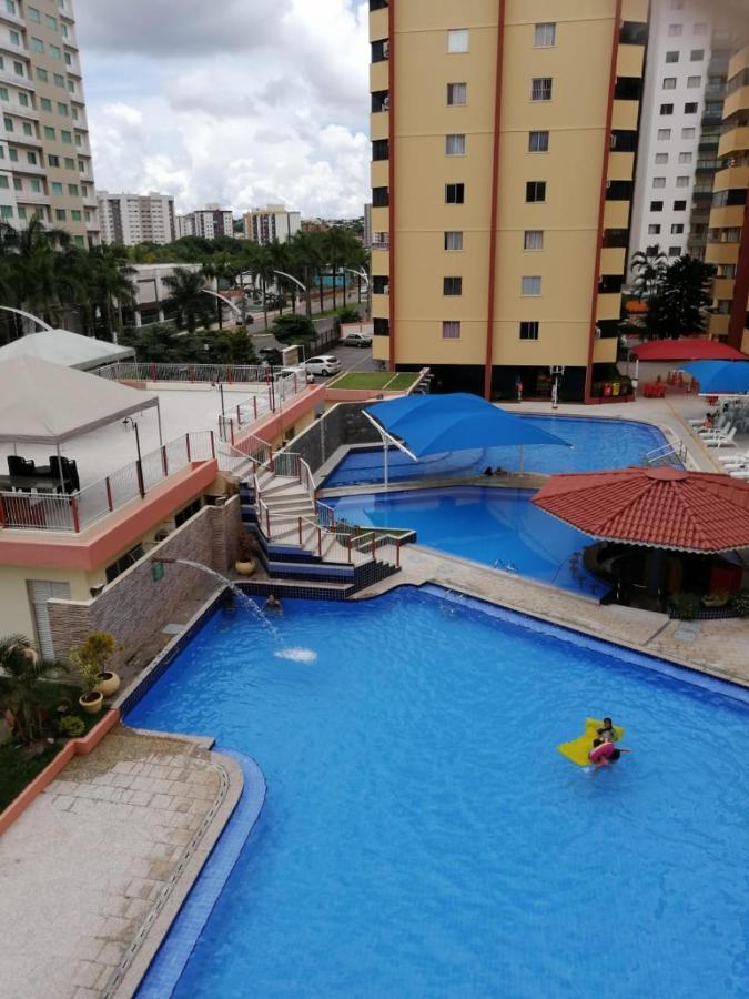 Caldas Novas - Go - Apartamento Parque Das Aguas Quentes Bloco 1 - Em Frente Clube Prive Exterior foto